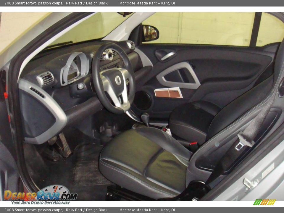 2008 Smart fortwo passion coupe Rally Red / Design Black Photo #8