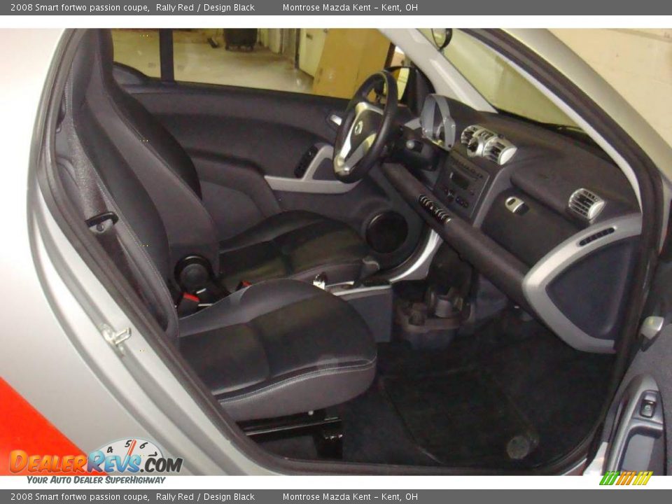 2008 Smart fortwo passion coupe Rally Red / Design Black Photo #9