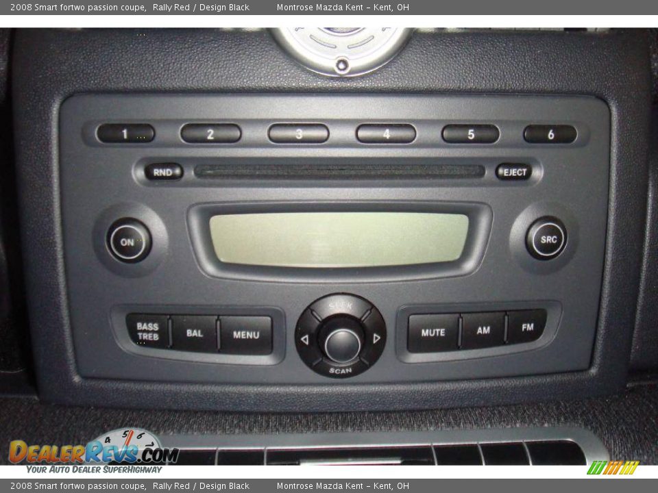 2008 Smart fortwo passion coupe Rally Red / Design Black Photo #10