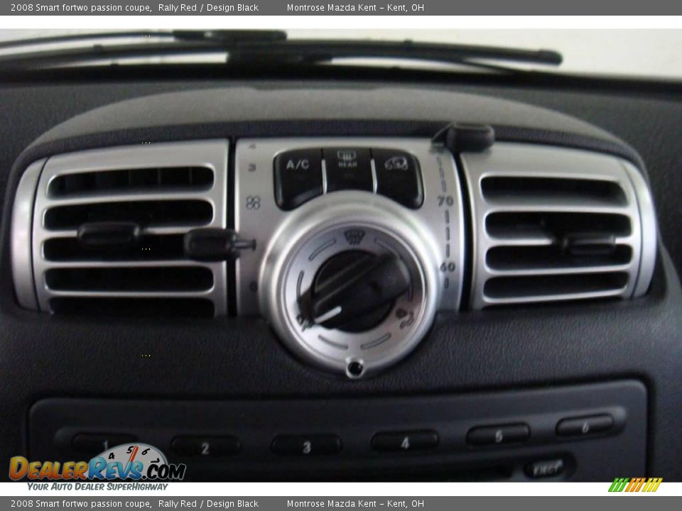 2008 Smart fortwo passion coupe Rally Red / Design Black Photo #13