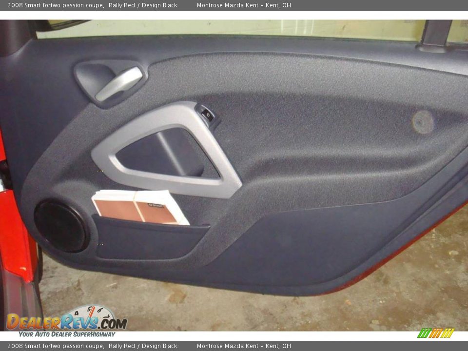 2008 Smart fortwo passion coupe Rally Red / Design Black Photo #18