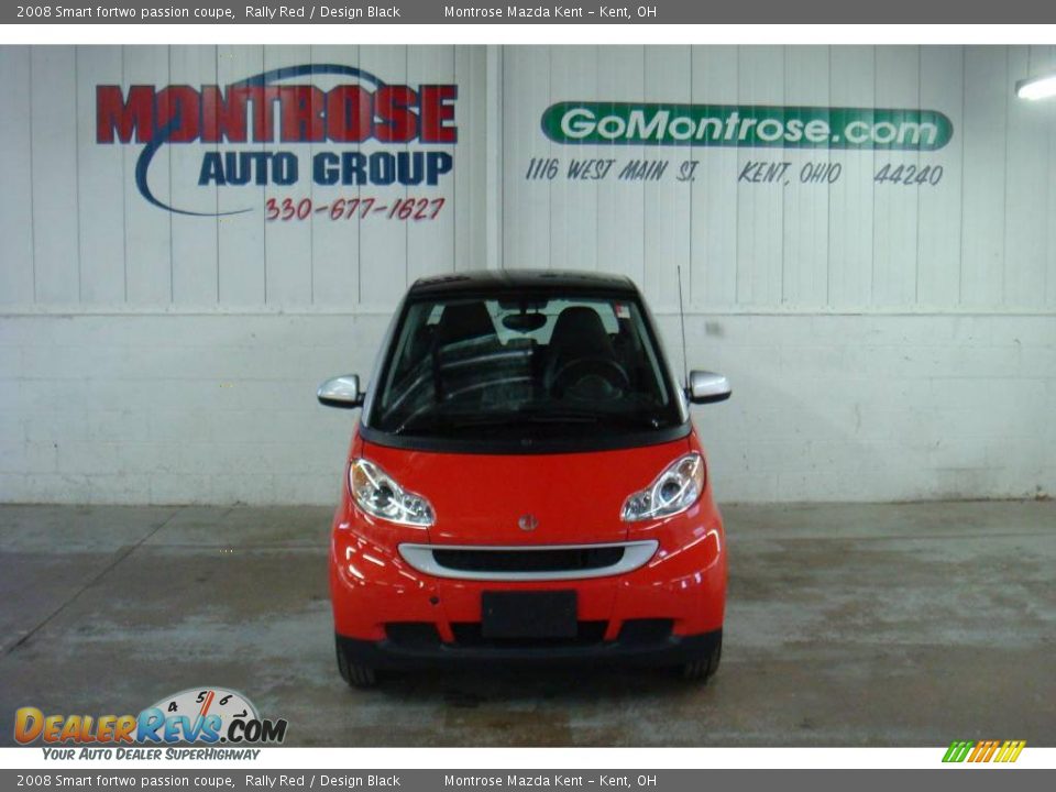 2008 Smart fortwo passion coupe Rally Red / Design Black Photo #19