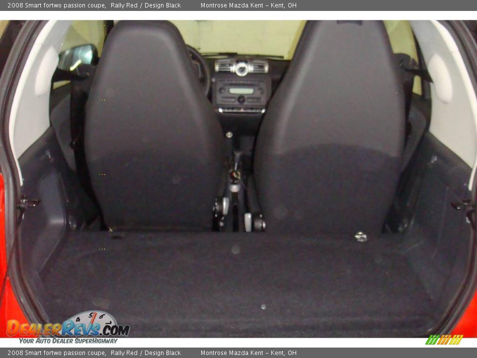 2008 Smart fortwo passion coupe Rally Red / Design Black Photo #22