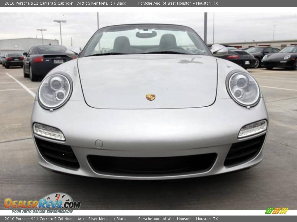 2010 Porsche 911 Carrera S Cabriolet Arctic Silver Metallic / Black Photo #4