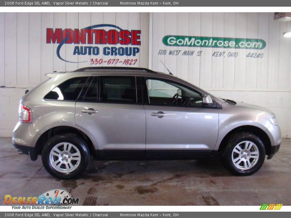 2008 Ford Edge SEL AWD Vapor Silver Metallic / Charcoal Photo #1