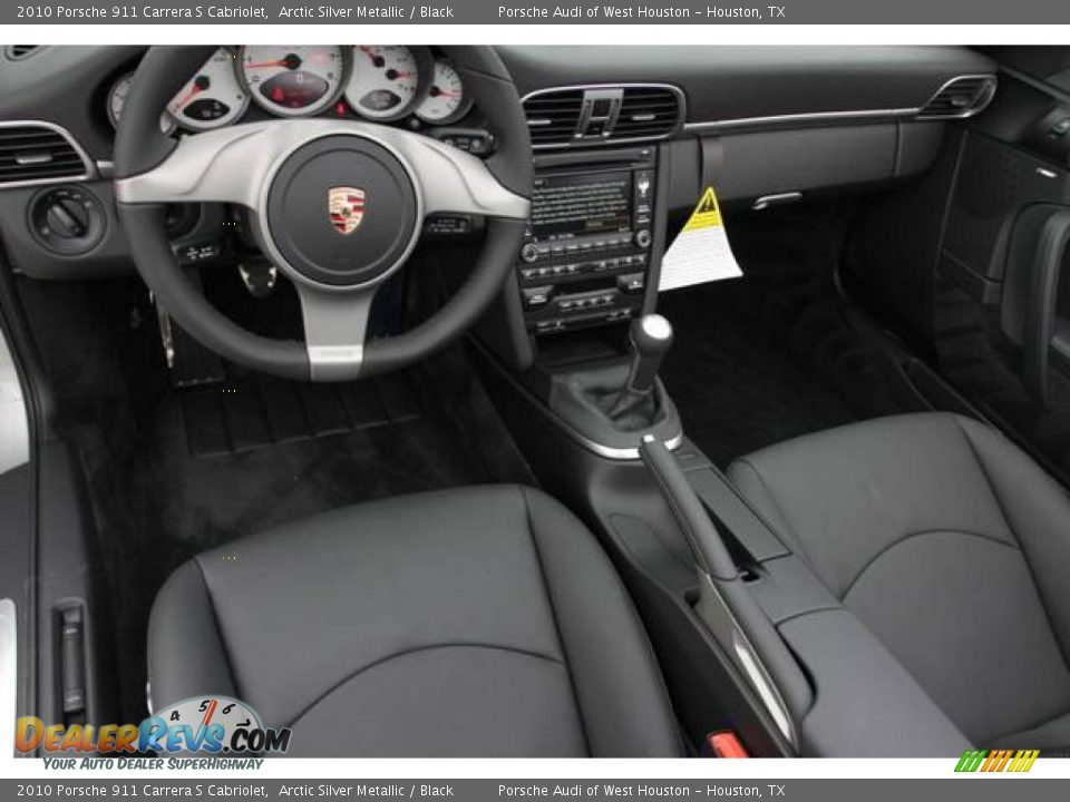 2010 Porsche 911 Carrera S Cabriolet Arctic Silver Metallic / Black Photo #9