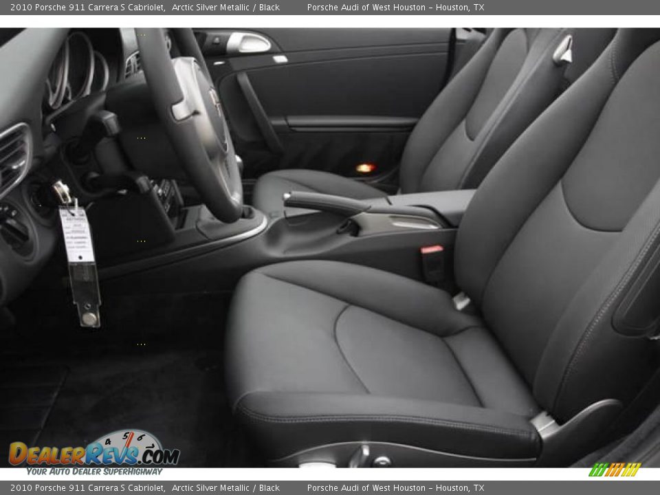 2010 Porsche 911 Carrera S Cabriolet Arctic Silver Metallic / Black Photo #10