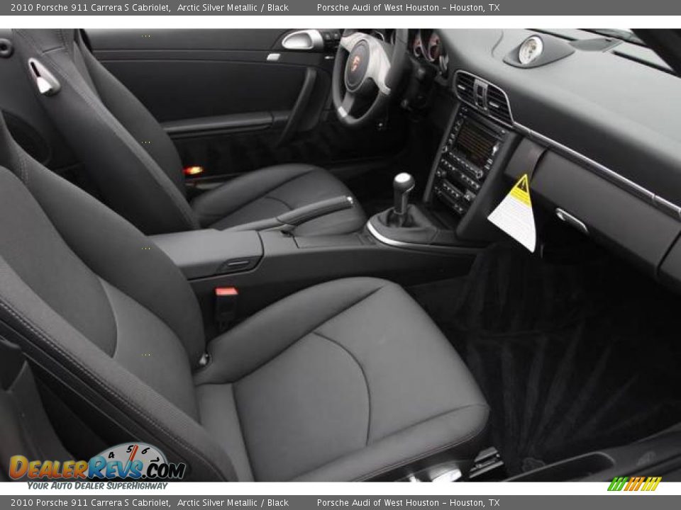 2010 Porsche 911 Carrera S Cabriolet Arctic Silver Metallic / Black Photo #12