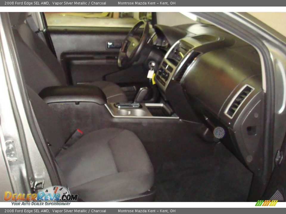 2008 Ford Edge SEL AWD Vapor Silver Metallic / Charcoal Photo #10