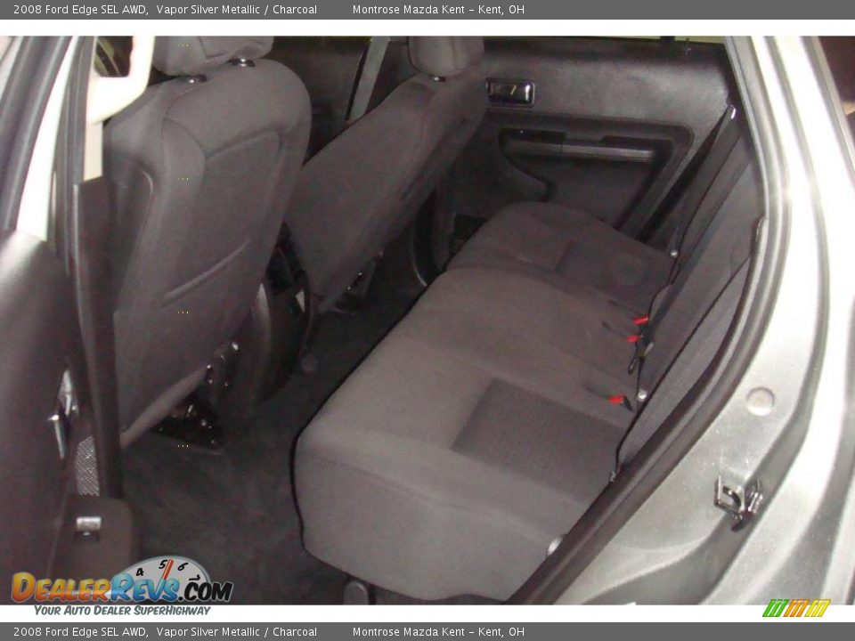 2008 Ford Edge SEL AWD Vapor Silver Metallic / Charcoal Photo #11