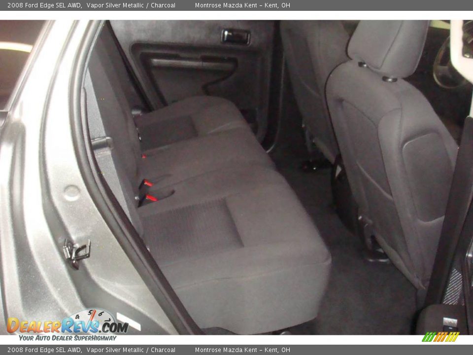 2008 Ford Edge SEL AWD Vapor Silver Metallic / Charcoal Photo #12