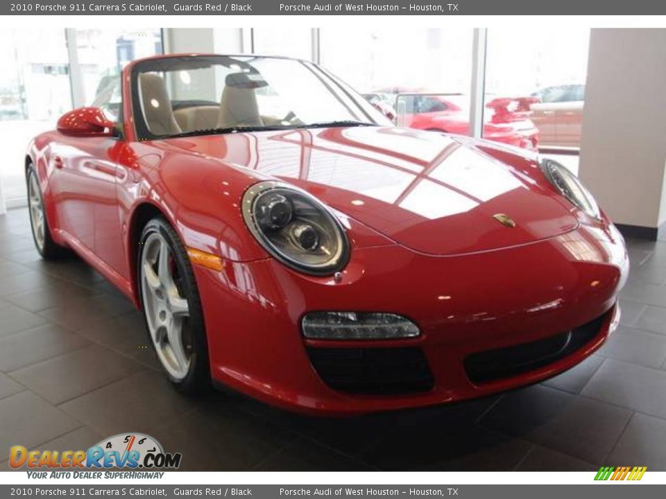 2010 Porsche 911 Carrera S Cabriolet Guards Red / Black Photo #1