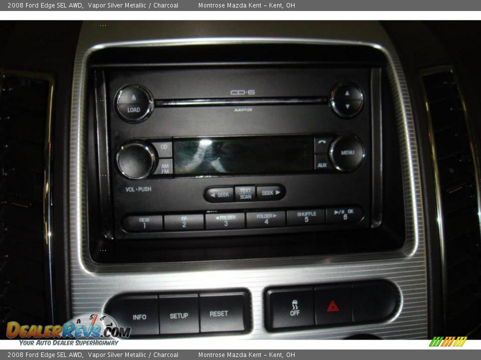 2008 Ford Edge SEL AWD Vapor Silver Metallic / Charcoal Photo #17
