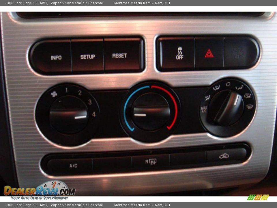 2008 Ford Edge SEL AWD Vapor Silver Metallic / Charcoal Photo #18