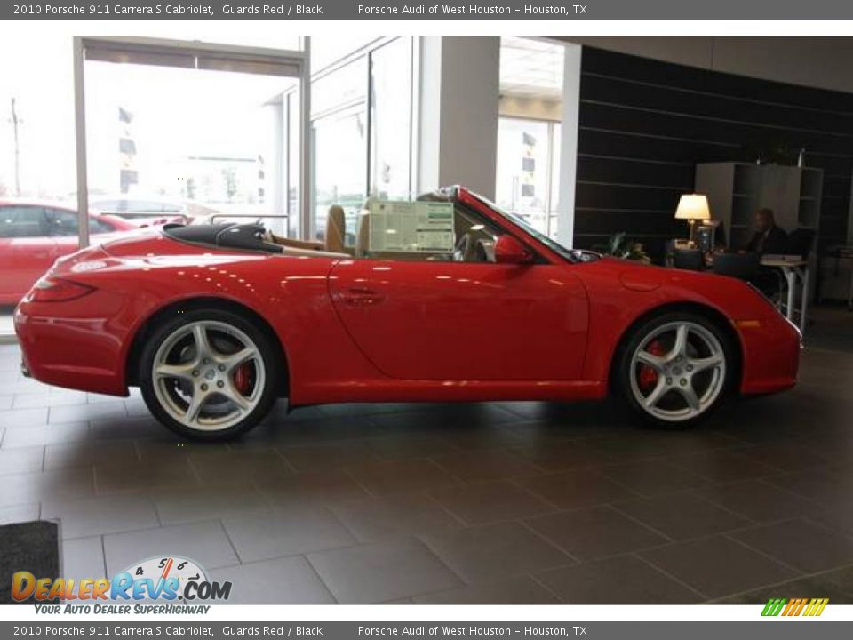 2010 Porsche 911 Carrera S Cabriolet Guards Red / Black Photo #3