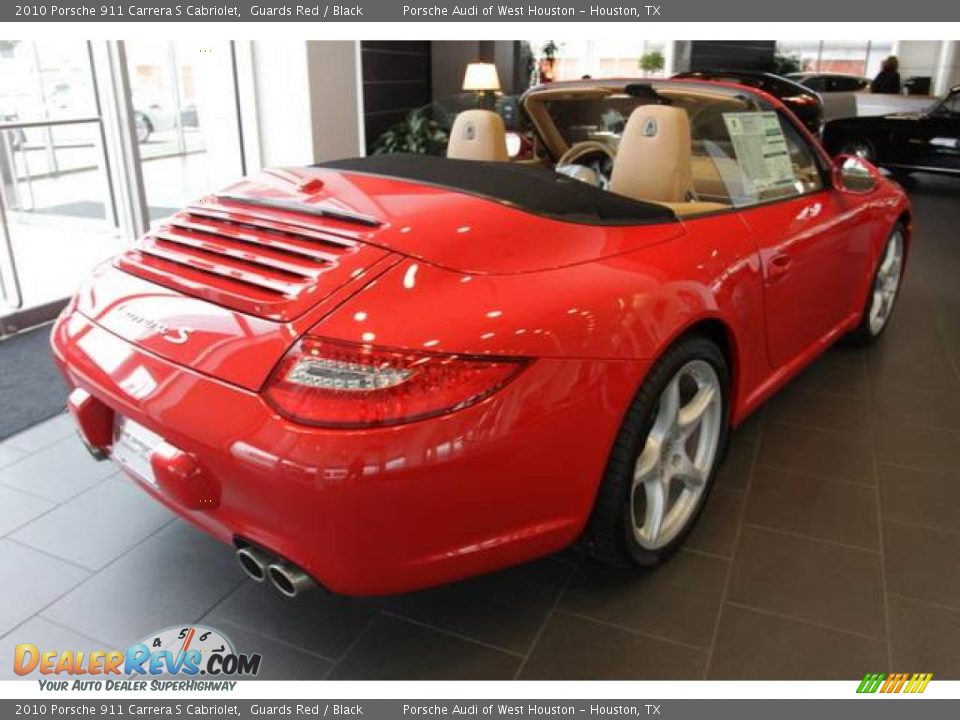 2010 Porsche 911 Carrera S Cabriolet Guards Red / Black Photo #4