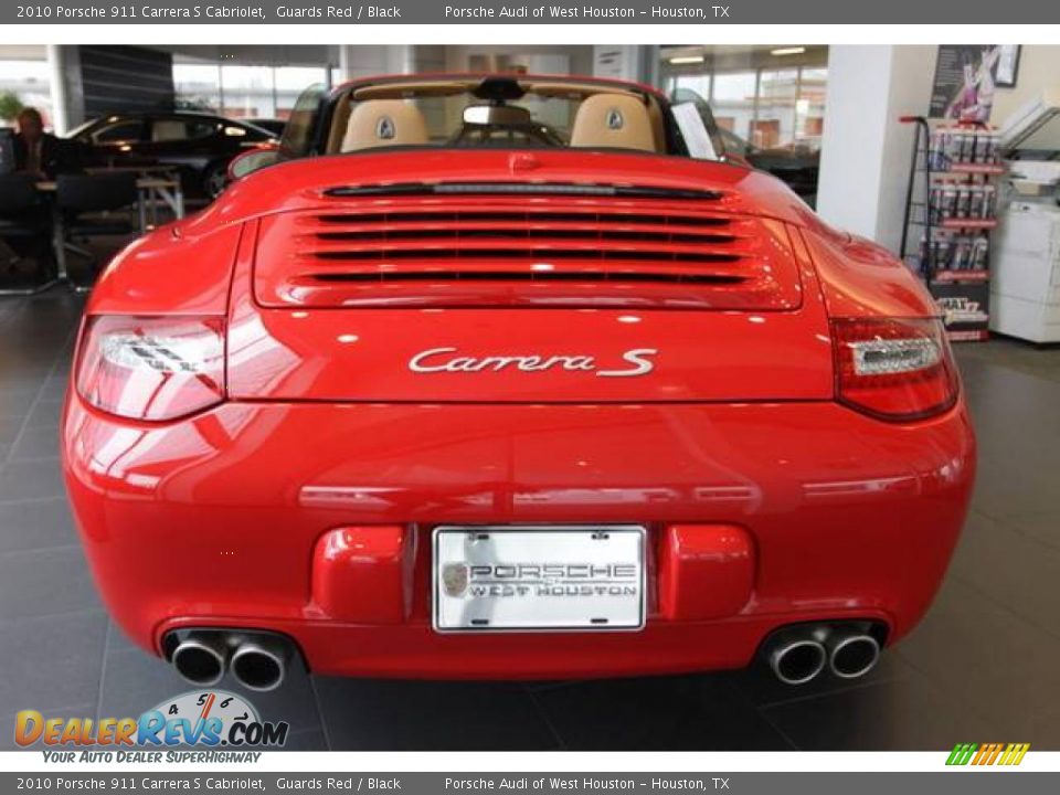 2010 Porsche 911 Carrera S Cabriolet Guards Red / Black Photo #5