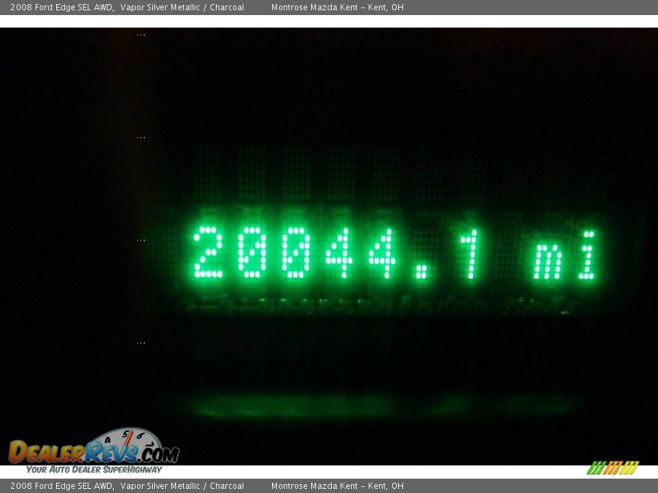 2008 Ford Edge SEL AWD Vapor Silver Metallic / Charcoal Photo #27