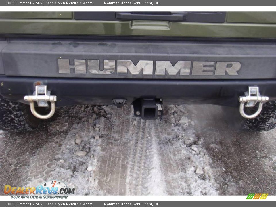 2004 Hummer H2 SUV Sage Green Metallic / Wheat Photo #24