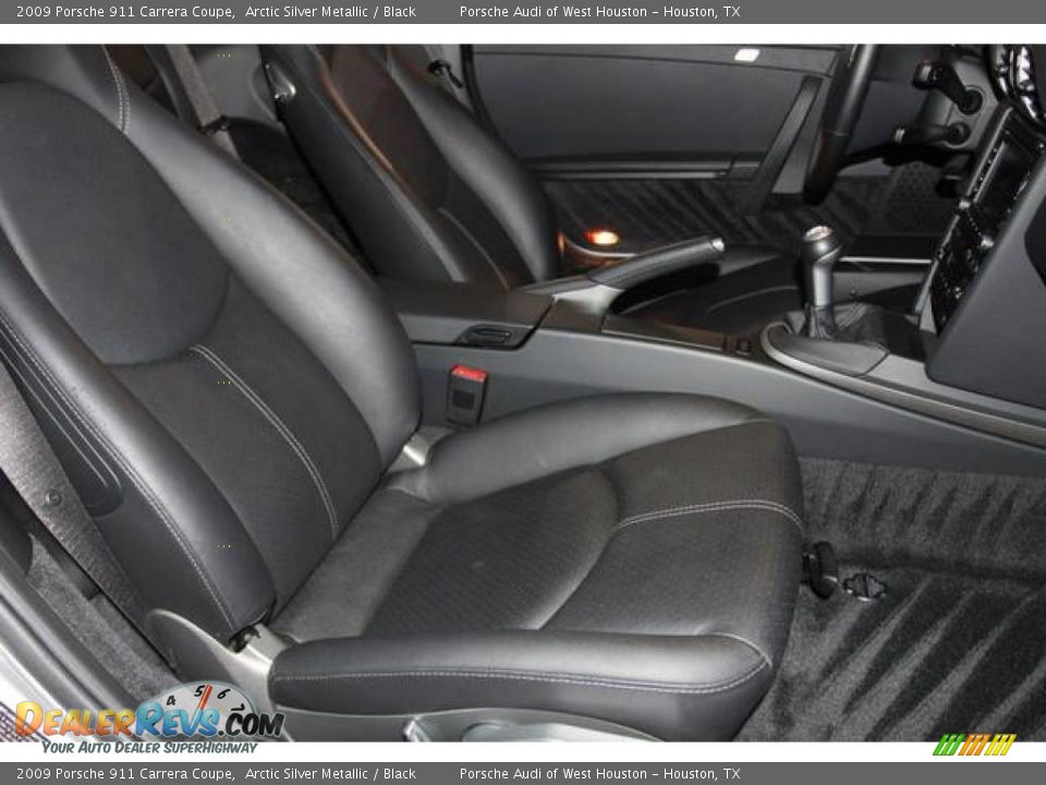 2009 Porsche 911 Carrera Coupe Arctic Silver Metallic / Black Photo #6