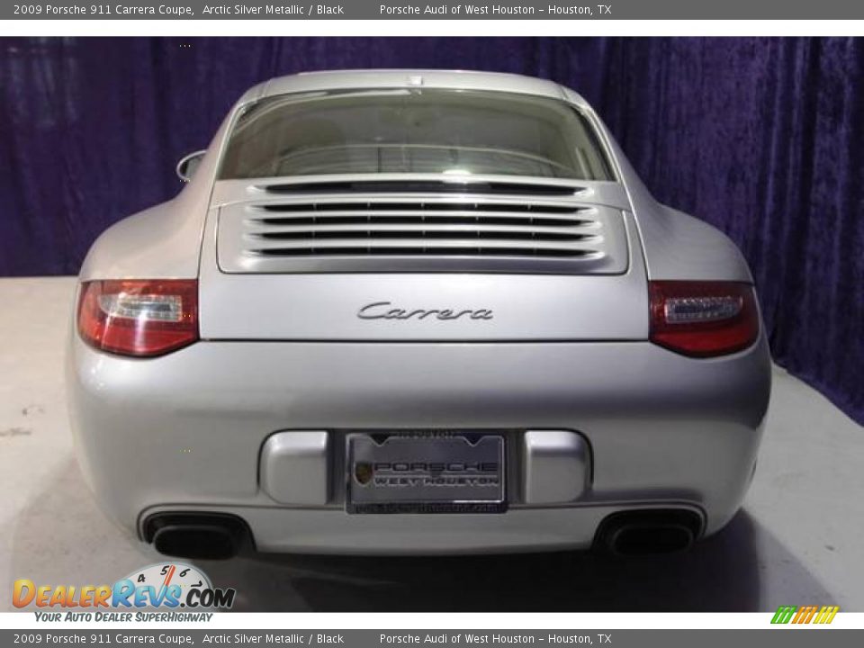 2009 Porsche 911 Carrera Coupe Arctic Silver Metallic / Black Photo #10