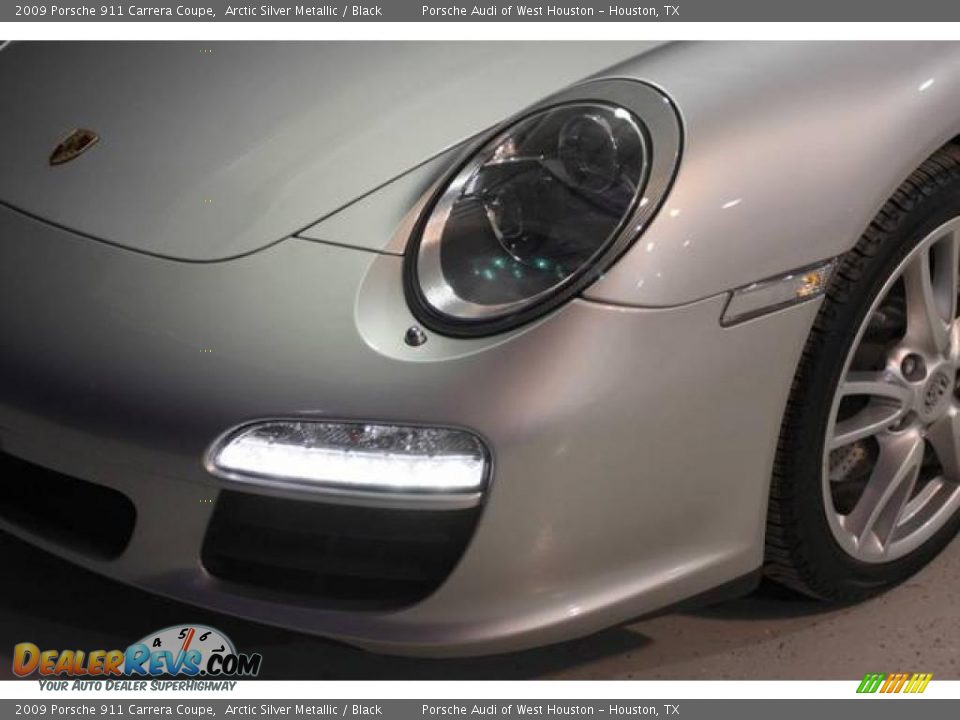 2009 Porsche 911 Carrera Coupe Arctic Silver Metallic / Black Photo #12