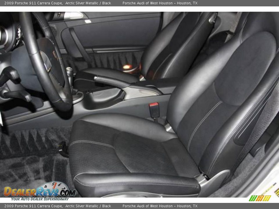 2009 Porsche 911 Carrera Coupe Arctic Silver Metallic / Black Photo #18