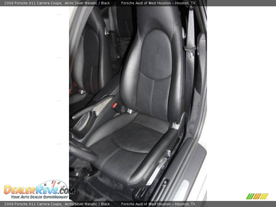 2009 Porsche 911 Carrera Coupe Arctic Silver Metallic / Black Photo #19