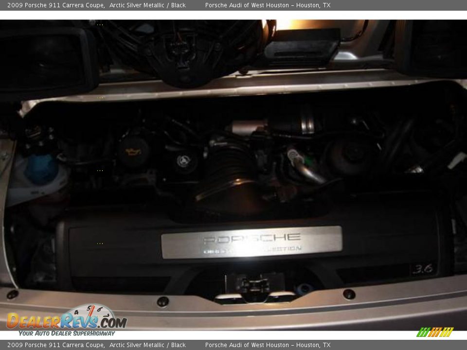2009 Porsche 911 Carrera Coupe Arctic Silver Metallic / Black Photo #21