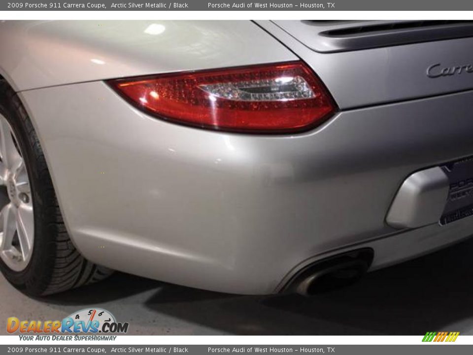 2009 Porsche 911 Carrera Coupe Arctic Silver Metallic / Black Photo #23