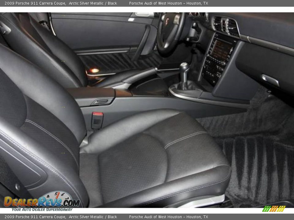 2009 Porsche 911 Carrera Coupe Arctic Silver Metallic / Black Photo #25