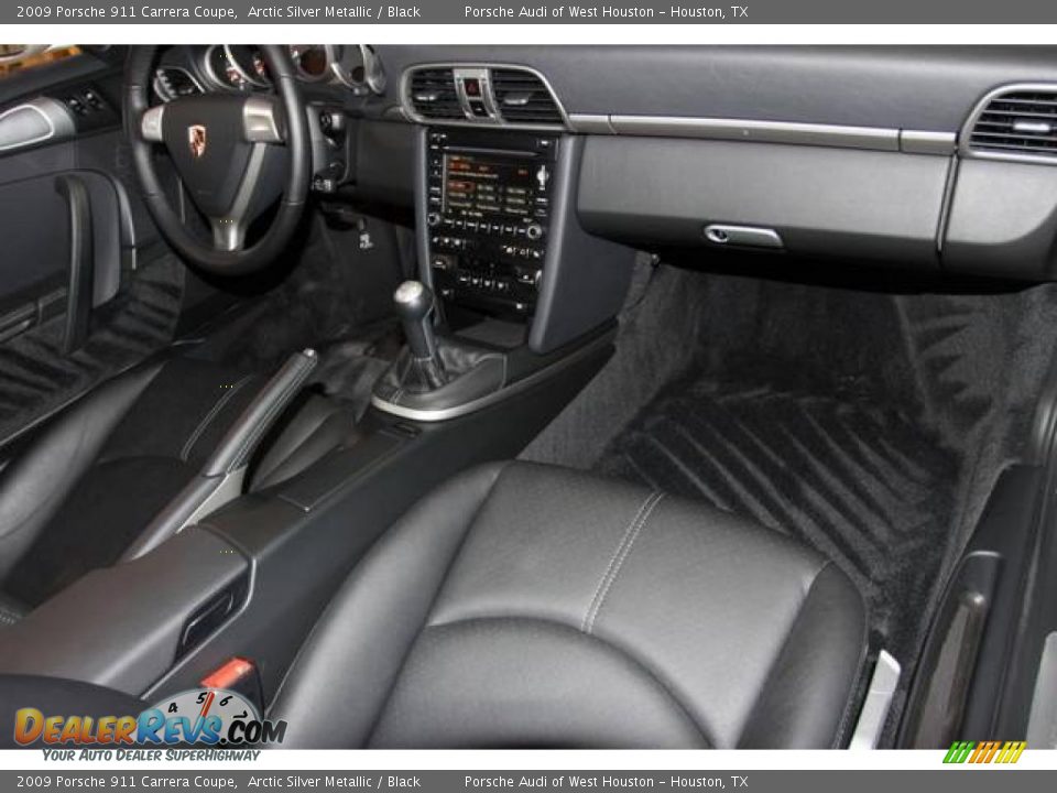 2009 Porsche 911 Carrera Coupe Arctic Silver Metallic / Black Photo #26