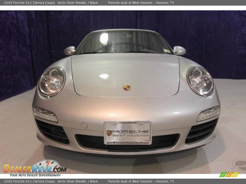 2009 Porsche 911 Carrera Coupe Arctic Silver Metallic / Black Photo #30