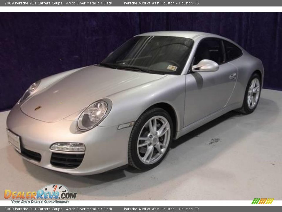 2009 Porsche 911 Carrera Coupe Arctic Silver Metallic / Black Photo #31