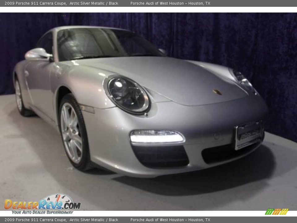 2009 Porsche 911 Carrera Coupe Arctic Silver Metallic / Black Photo #33