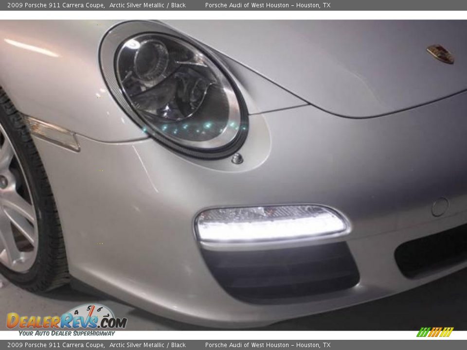 2009 Porsche 911 Carrera Coupe Arctic Silver Metallic / Black Photo #35