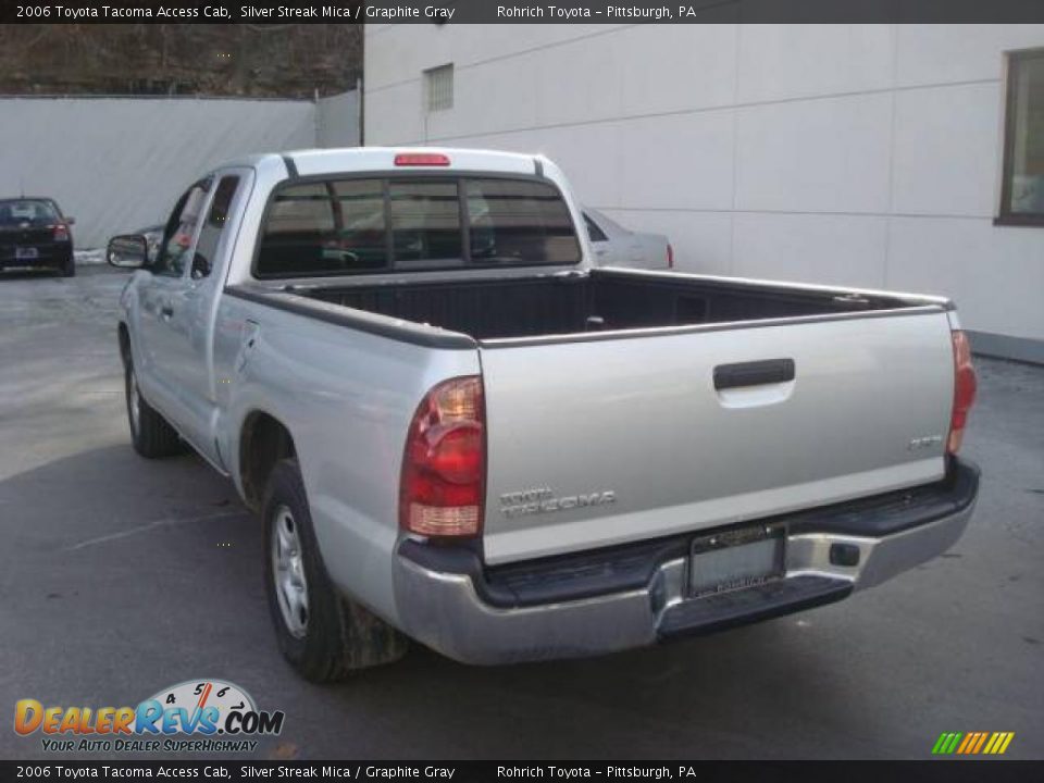 2006 Toyota Tacoma Access Cab Silver Streak Mica / Graphite Gray Photo #2