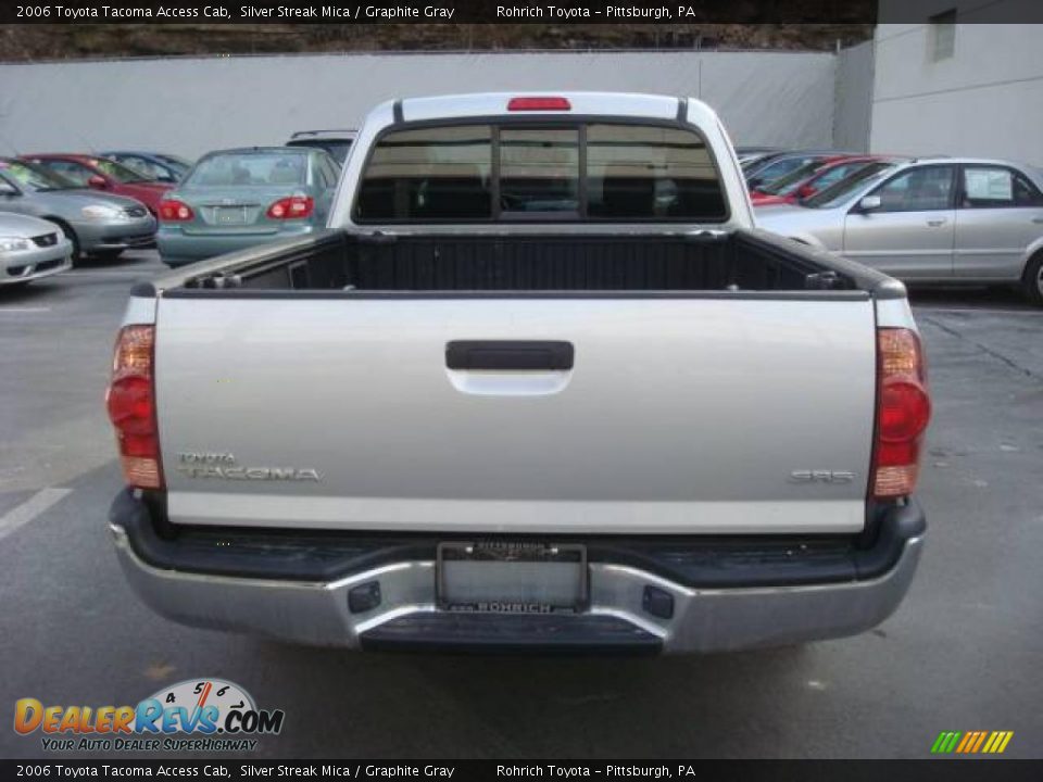 2006 Toyota Tacoma Access Cab Silver Streak Mica / Graphite Gray Photo #3