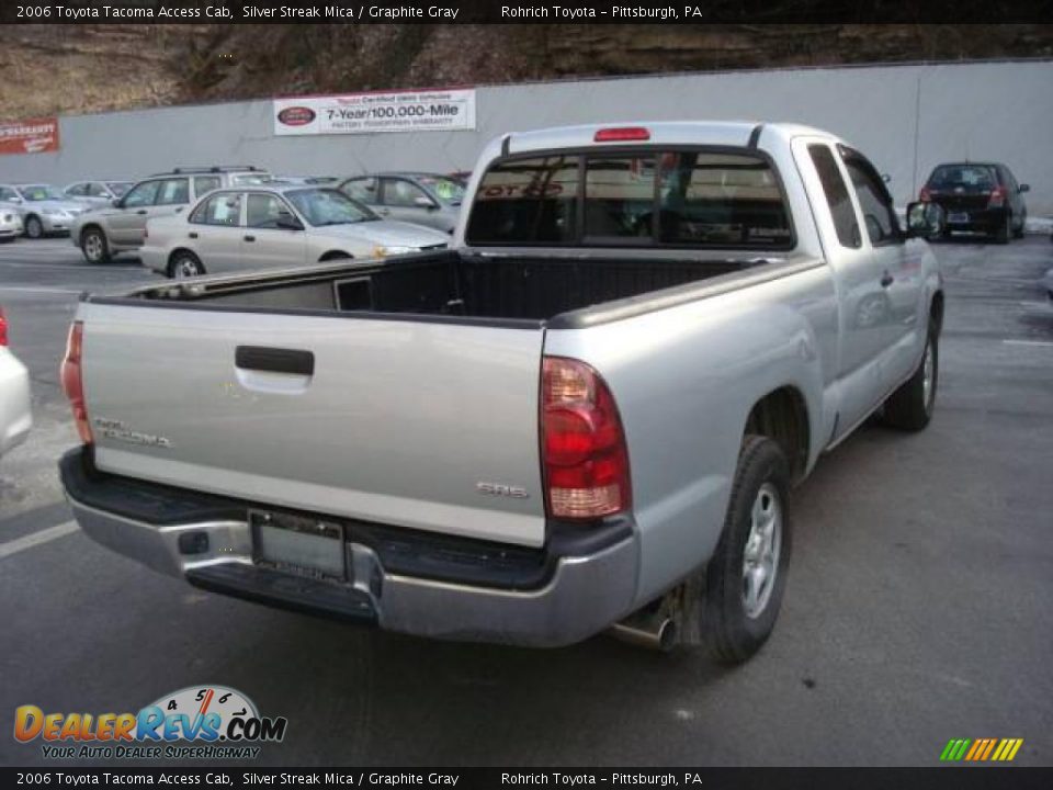 2006 Toyota Tacoma Access Cab Silver Streak Mica / Graphite Gray Photo #4