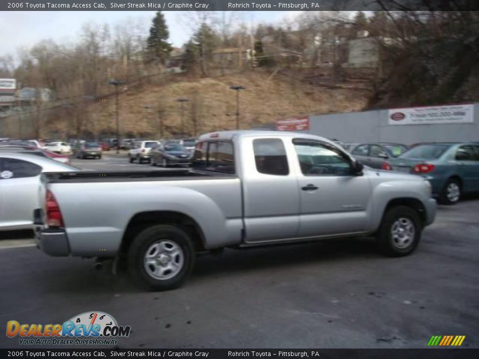 2006 Toyota Tacoma Access Cab Silver Streak Mica / Graphite Gray Photo #5