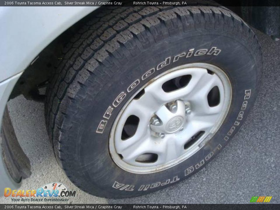 2006 Toyota Tacoma Access Cab Silver Streak Mica / Graphite Gray Photo #9