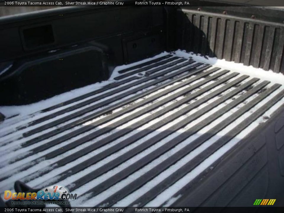 2006 Toyota Tacoma Access Cab Silver Streak Mica / Graphite Gray Photo #10