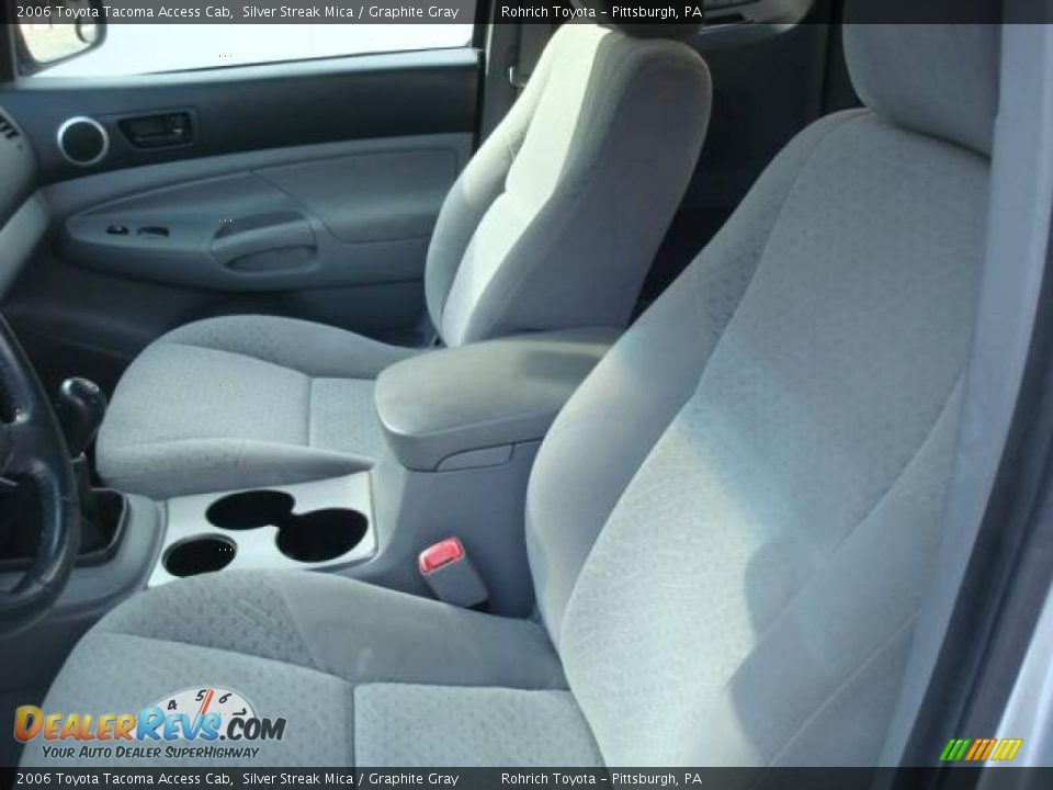 2006 Toyota Tacoma Access Cab Silver Streak Mica / Graphite Gray Photo #11