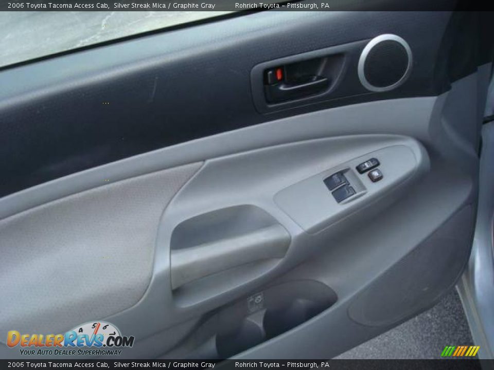 2006 Toyota Tacoma Access Cab Silver Streak Mica / Graphite Gray Photo #14