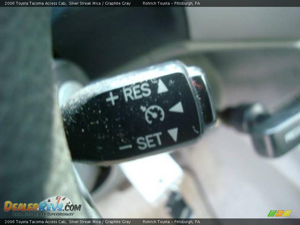 2006 Toyota Tacoma Access Cab Silver Streak Mica / Graphite Gray Photo #16
