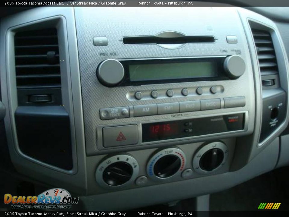 2006 Toyota Tacoma Access Cab Silver Streak Mica / Graphite Gray Photo #18