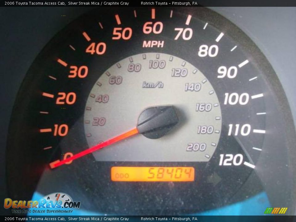2006 Toyota Tacoma Access Cab Silver Streak Mica / Graphite Gray Photo #20
