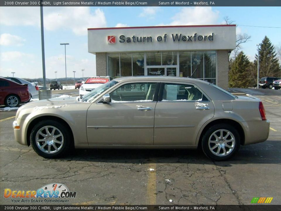 2008 Chrysler 300 C HEMI Light Sandstone Metallic / Medium Pebble Beige/Cream Photo #1