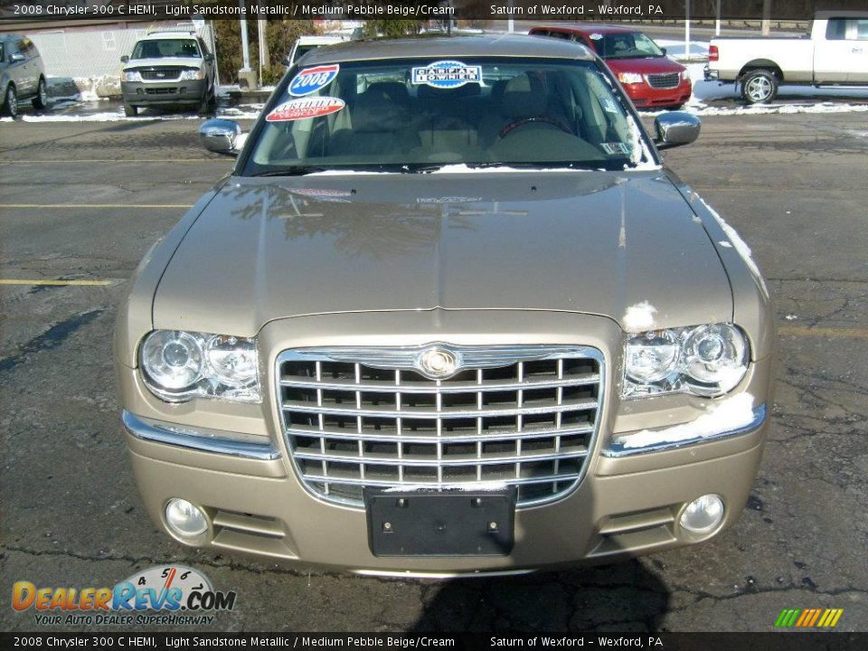 2008 Chrysler 300 C HEMI Light Sandstone Metallic / Medium Pebble Beige/Cream Photo #7