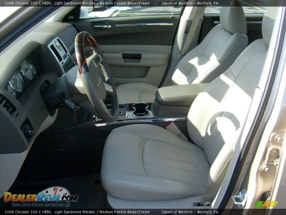 2008 Chrysler 300 C HEMI Light Sandstone Metallic / Medium Pebble Beige/Cream Photo #10